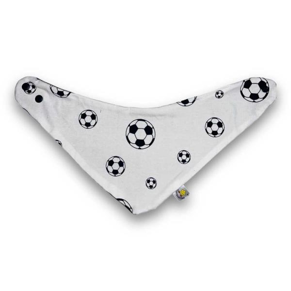 Wende Halstuch Fußball weiß